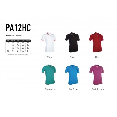 Honeycomb Short Sleeve Polo_PA12HC