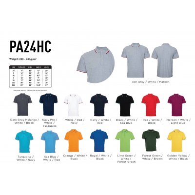 Honeycomb Short Sleeve_Polo_PA24HC