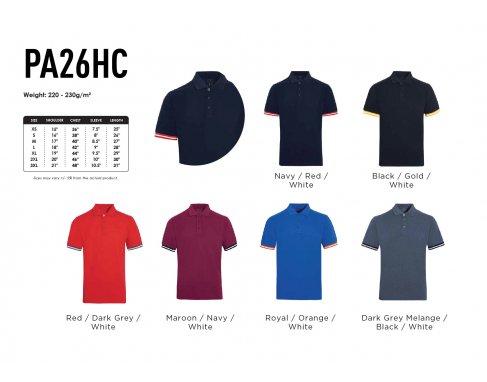Honeycomb Short Sleeve Polo_PA26HC