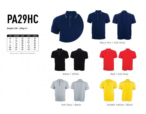 Honeycomb Short Sleeve Polo_PA29HC