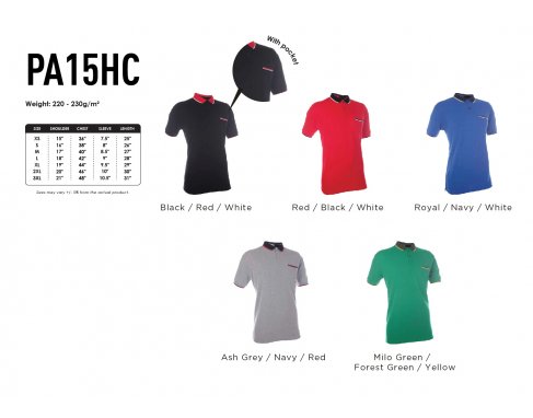 Honeycomb Short Sleeve Polo_PA15HC