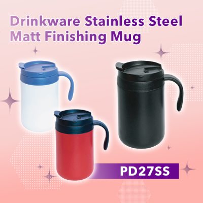 Drinkware Stainless Steel Matt Finishing Mug PD27SS