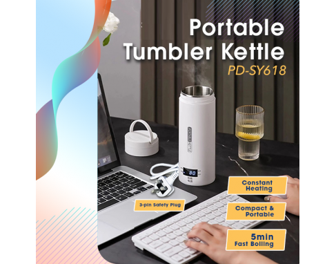 Portable Tumbler Kettle PD-SY618 Portable Tumbler Kettle PD-SY618