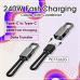 240W Fast Charging Cable with Carabiner PE7726ZG 240W Fast Charging Cable with Carabiner PE7726ZG