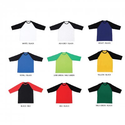 Cotton Round Neck 3 QUARTER SLEEVES T-Shirt_PA56CT
