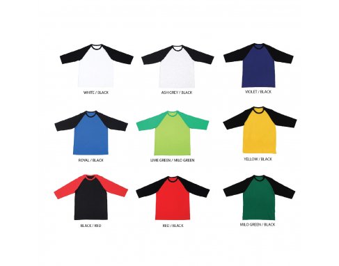Cotton Round Neck 3 QUARTER SLEEVES T-Shirt_PA56CT