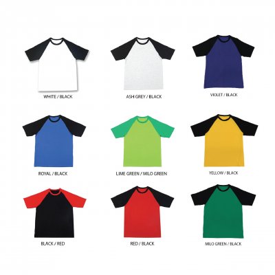 Cotton Round Neck Short Sleeve T-Shirt_PA55CT