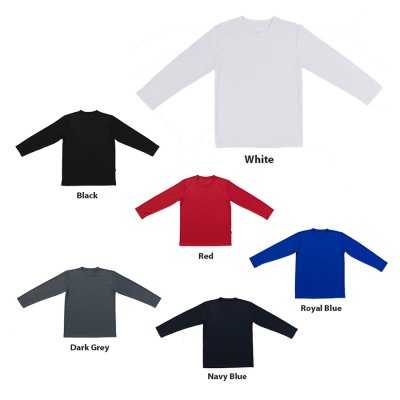 Dri Fit Round Neck Long Sleeve T-Shirt_PA54DF
