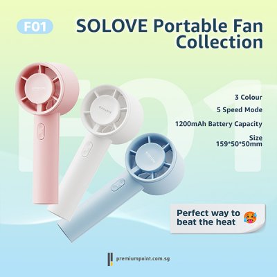SOLOVE Electric Portable Fan F01