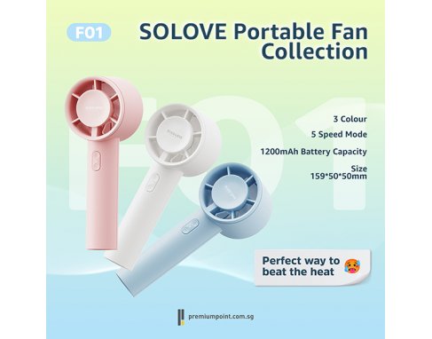 SOLOVE Electric Portable Fan F01