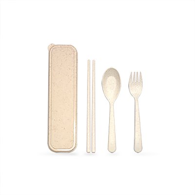 WHEAT STRAW CUTLERY SET_PH1001
