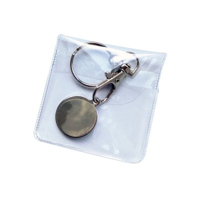 Trolley Coin Keychain