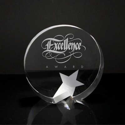 Crystal Round Star Block