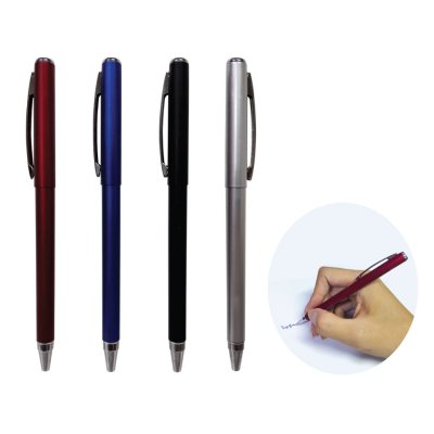 PEN METALLIC BALL PEN_BLUE INK PP469MBP