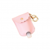 Sanitizer PU Leather Cover with Keyring
