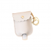 Sanitizer PU Leather Cover with Keyring